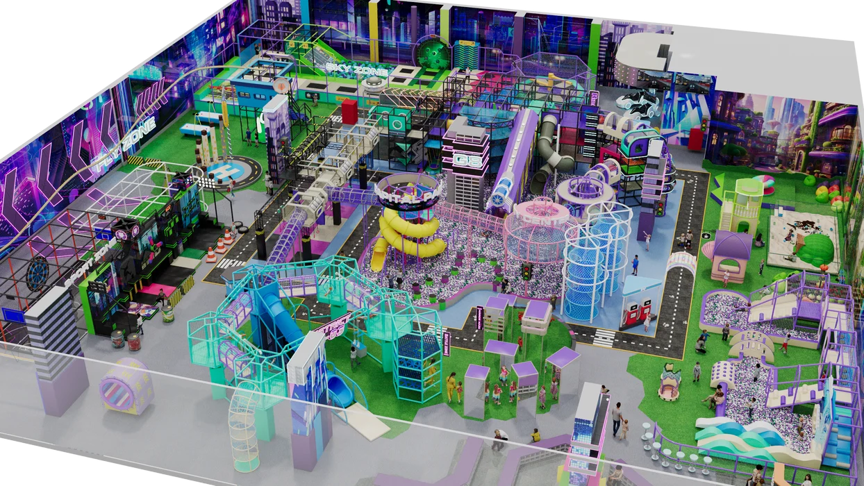 Детский игровой центр «Capital Park» — завод-изготовитель «АВИРА» Детский игровой центр «Capital Park»