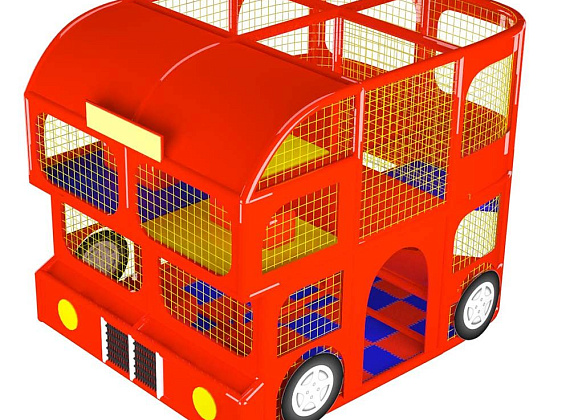 Детский игровой лабиринт Автобус Фото 2