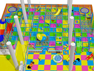 Детский игровой лабиринт Игрушечный дом Фото 4