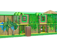 Детский игровой лабиринт Тропический рай Фото 2