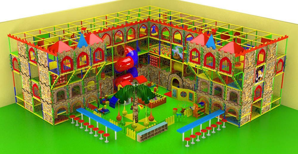 Детский игровой лабиринт Замок