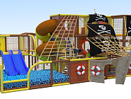 Детский игровой лабиринт Новый корабль