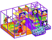 Детский игровой лабиринт Космостар