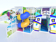 Детский игровой лабиринт Облачный город