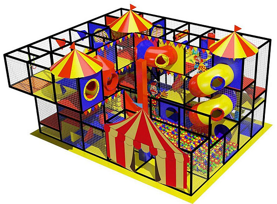 Детский игровой лабиринт Циркачи Фото 4